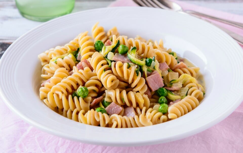 Ham And Pea Pasta