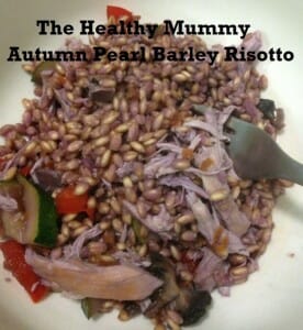 Autumn Pearl Barley Risotto