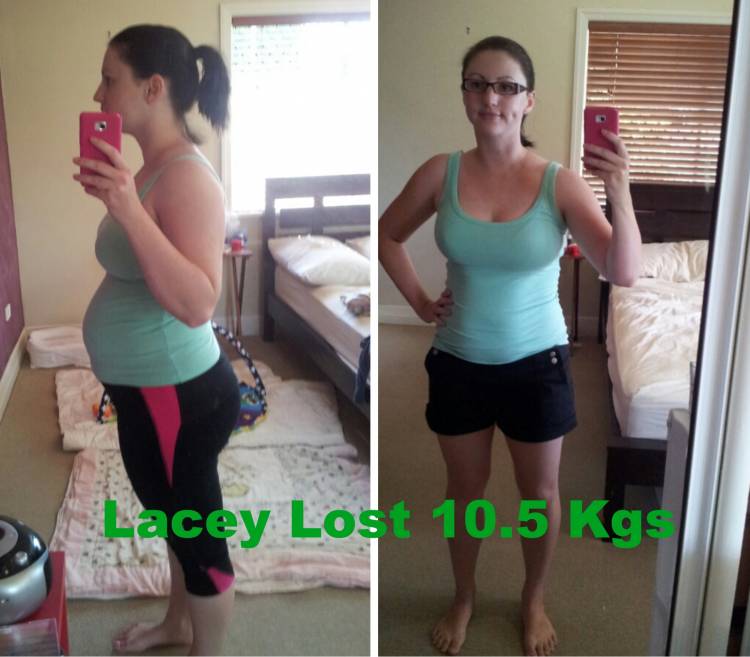 Lacey Has Lost Over 10kg
