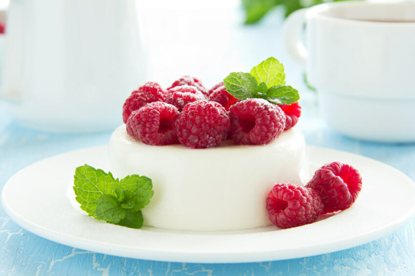 Healthy Eating Dairy Free Panna Cotta