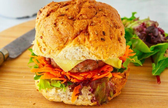 Healthy hamburgers with HALF the calories as seen on Today Extra!