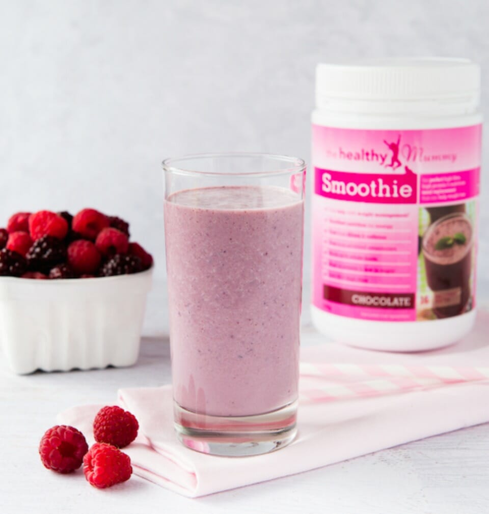 Chocolate and Berry Smoothie