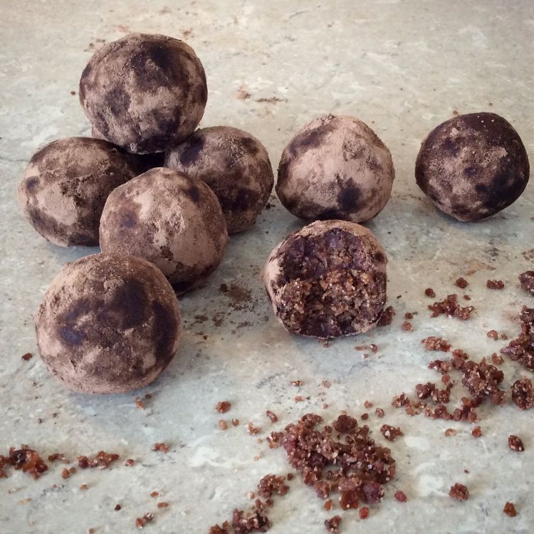 Chocolate Mint Protein Balls