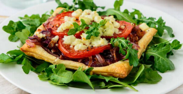 Cheese and Caramelised Onion Tartlets