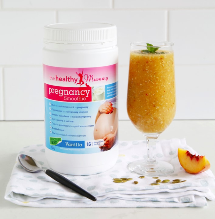 Tropical pregnancy smoothie