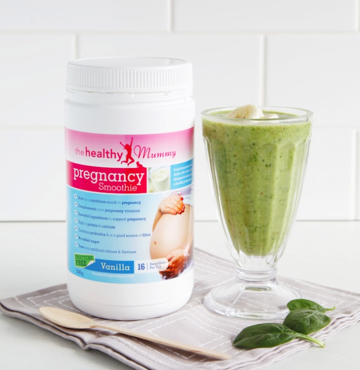 berry bliss pregnancy smoothie