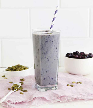 blueberry pregnancy smoothie