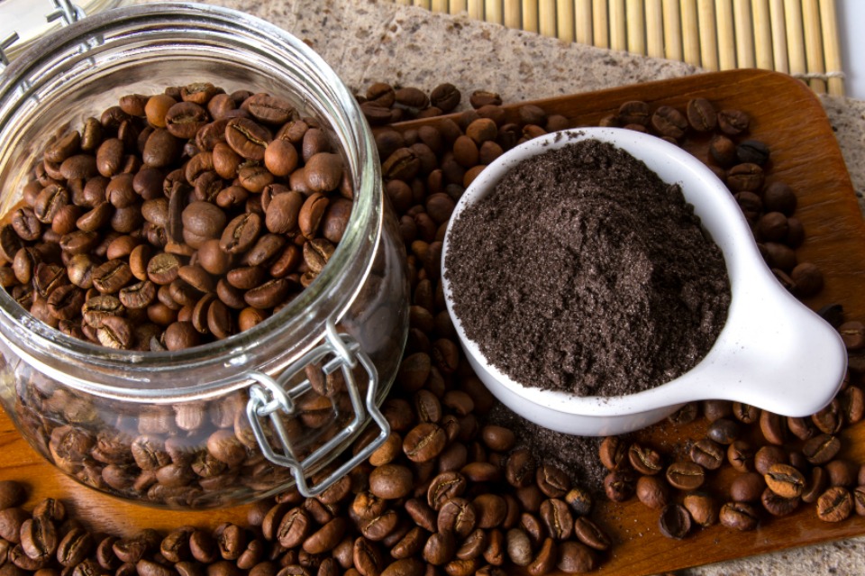 homemade DIY Coffee Scrub