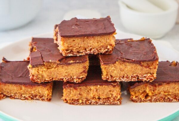 Healthy caramel slice Healthy caramel slice