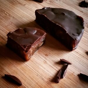 Pregnancy Choc-Caramel Medallions