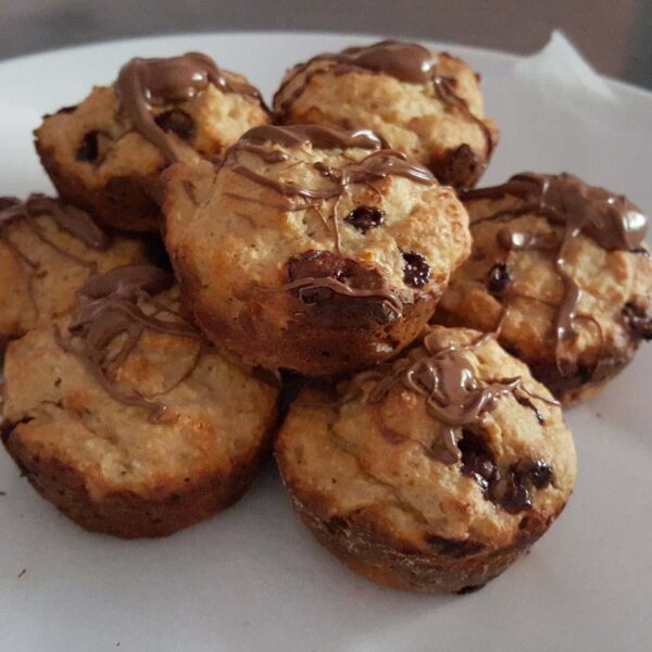 Chocolate & Banana Muffins Chocolate & Banana Muffins
