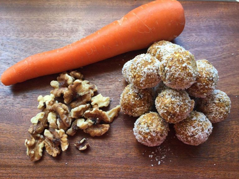 Carrot Cake Bliss Balls