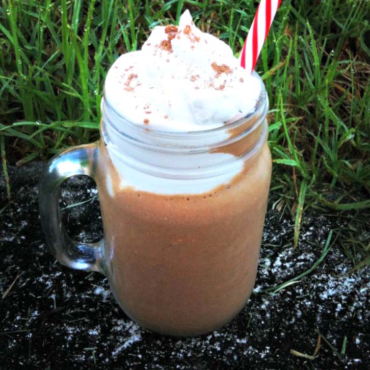 Healthy Iced Chocolate Smoothie