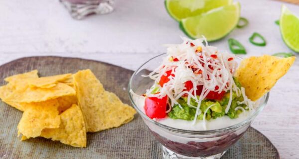 Healthy Mexican Layer Dip 