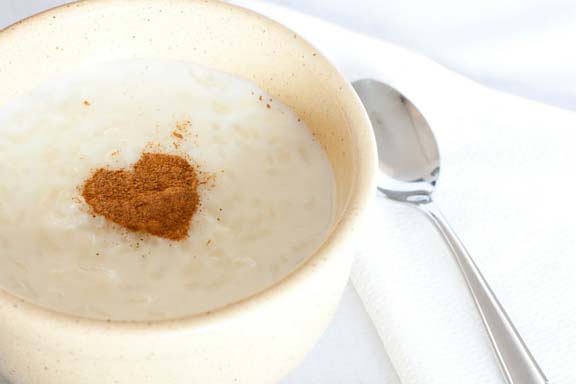 Cinnamon and Coconut Rice Pudding