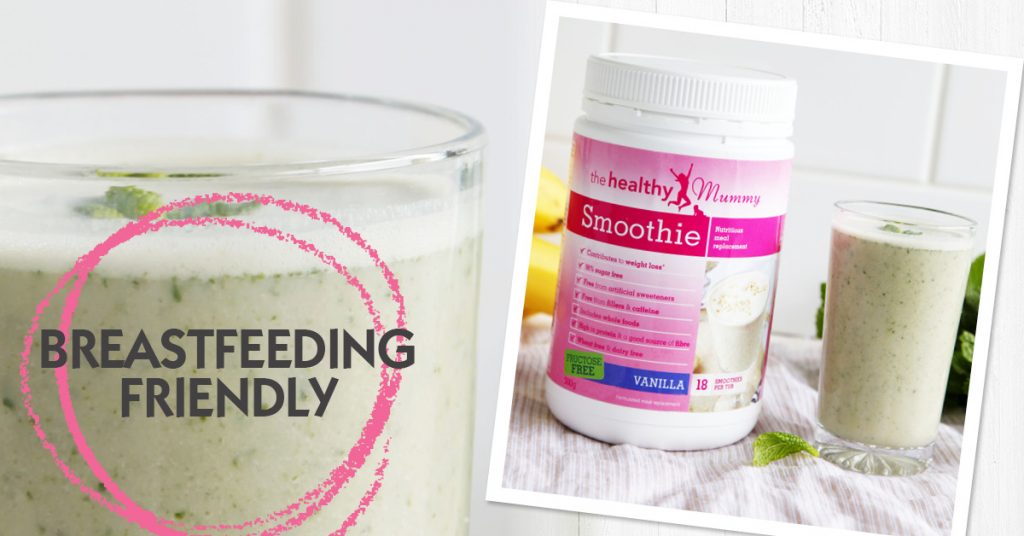 Heathy mummy smoothies - breastfeeding friendly