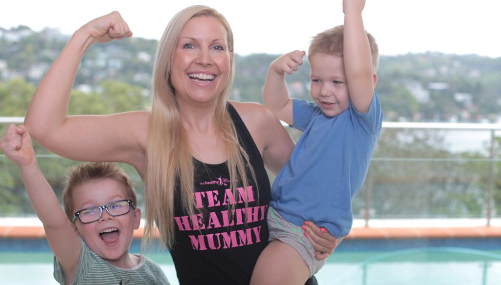 The healthy mummy parenting page slider - Rhian plus boys