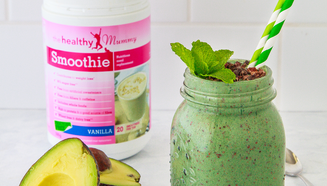 Healthy mummy smoothies - green