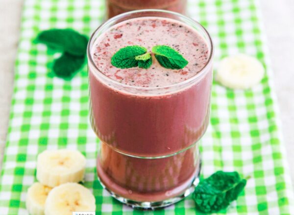 Healthy Choc Banana Bliss Smoothie Recipe