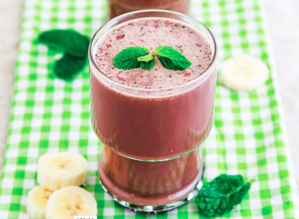 Healthy Choc Banana Bliss Smoothie