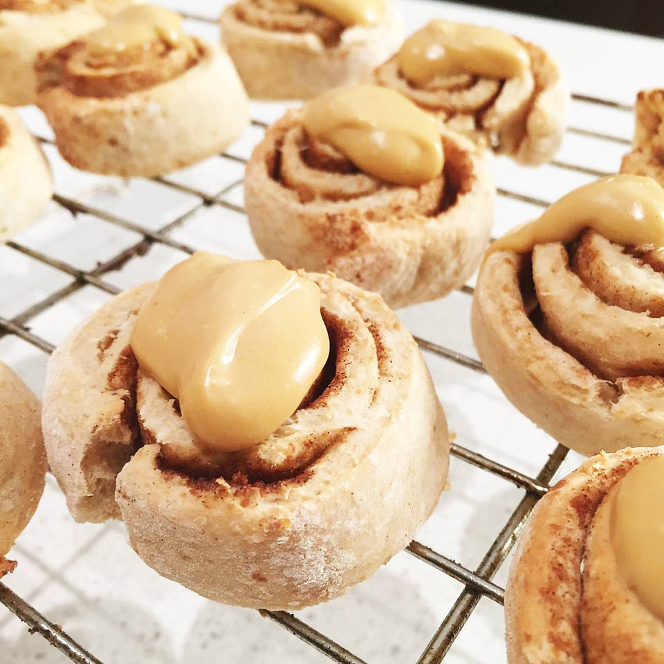 Iced Cinnamon Scrolls