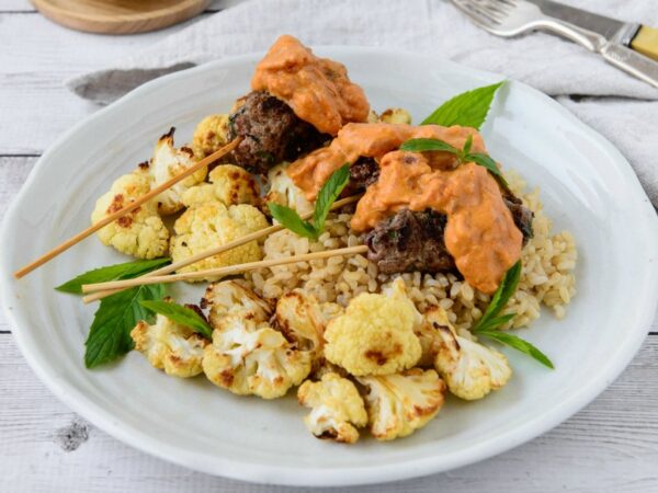 DONE Kangaroo Kofta With Cauliflower & Masala Sauce DONE Kangaroo Kofta With Cauliflower & Masala Sauce