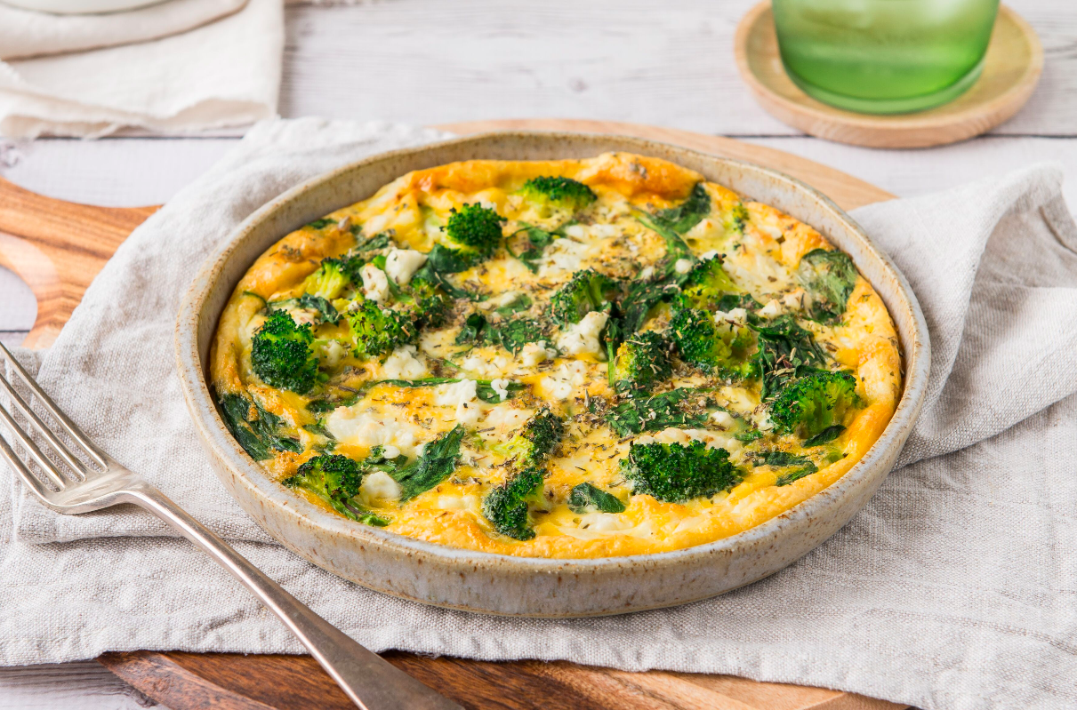 Foolproof Spinach and Feta Frittata