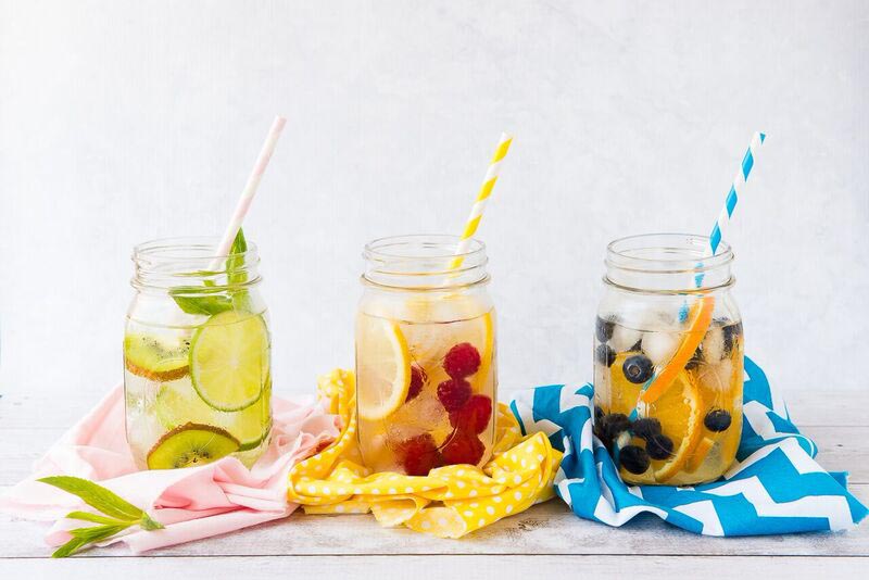 fruit infused water