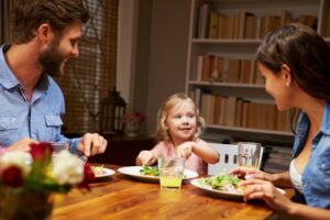 family dinner time