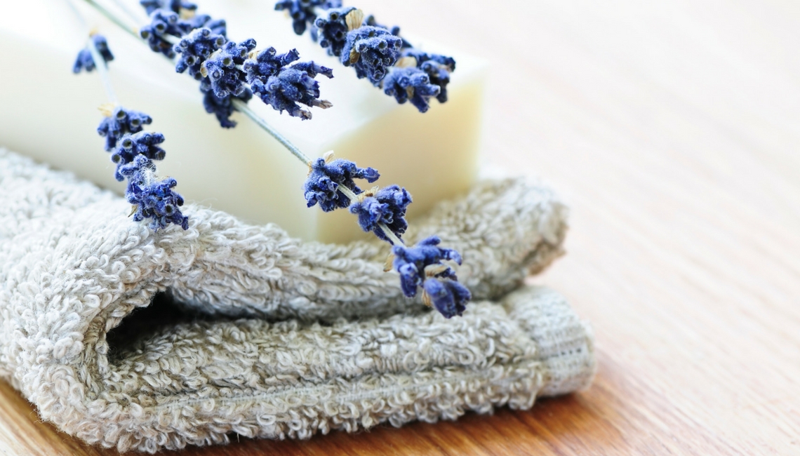 beauty slider - lavender soap