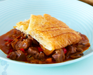 Steak, Thyme and Mushroom Pie