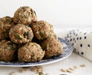 Coconut and Apricot Protein Balls