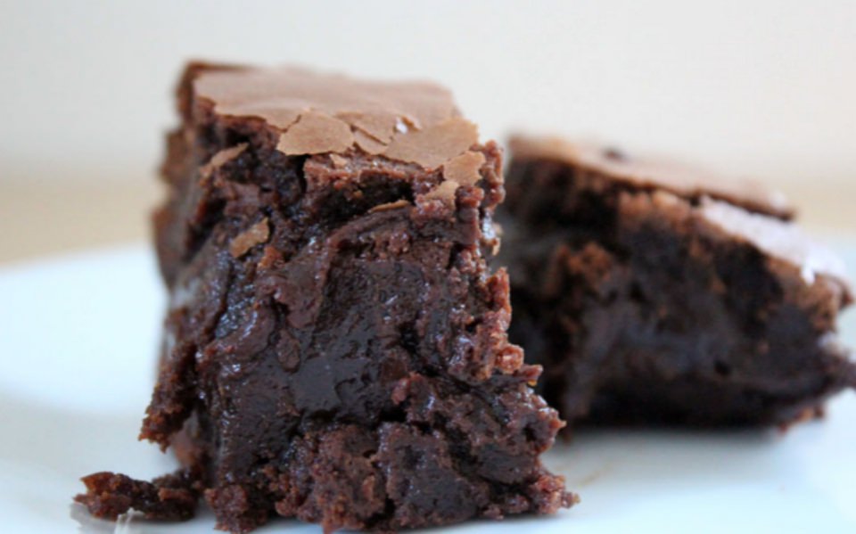 hidden veggie gooey chocolate brownie