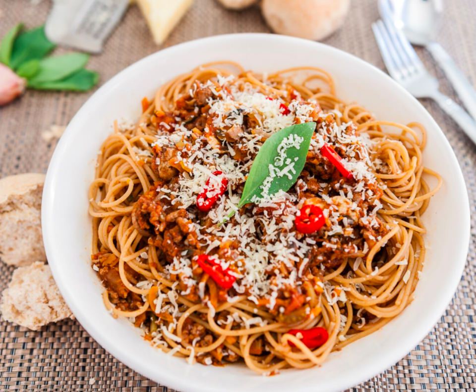 Healthy Spaghetti Bolognese