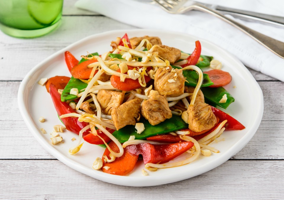 chicken cashew stirfry