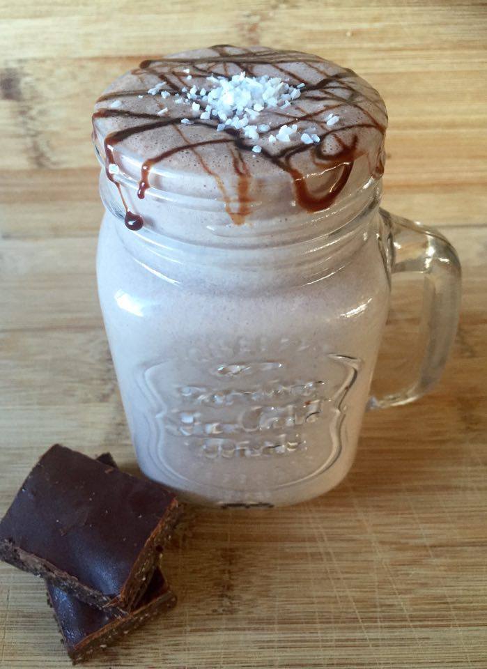 chocolate nutty weetbix smoothie