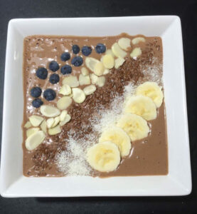 Sneaky Snickers Smoothie Bowl