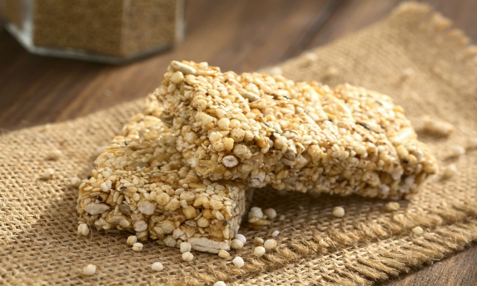 5 muesli bars without added sugar