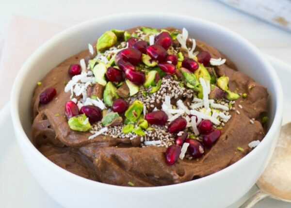 Healthy Avocado and Chocolate Pudding Healthy Avocado and Chocolate Pudding