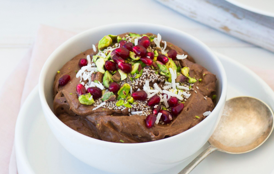 Chocolate and Avocado Pudding