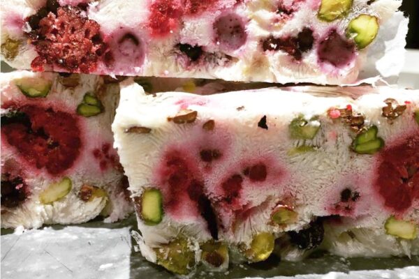 Berry Pistachio Semifreddo Berry Pistachio Semifreddo