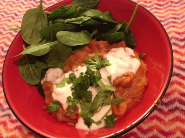 Pumpkin and Lentil Curry