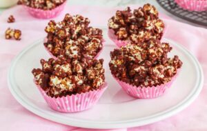 Salted Dark Chocolate Popcorn