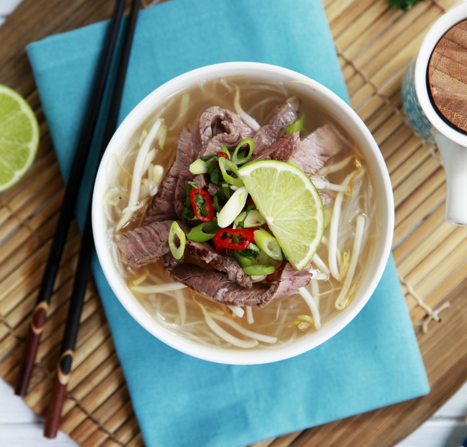 Vietnamese Beef Pho Soup