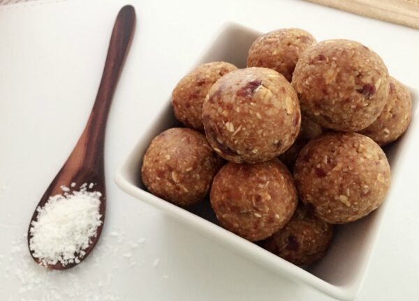 5 Ingredient Salted Caramel Bliss balls