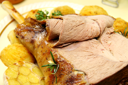 Slow Cooked Leg Of Lamb