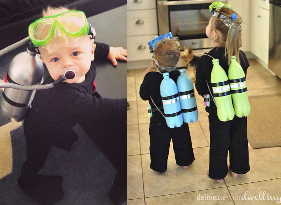 scuba diver halloween costume