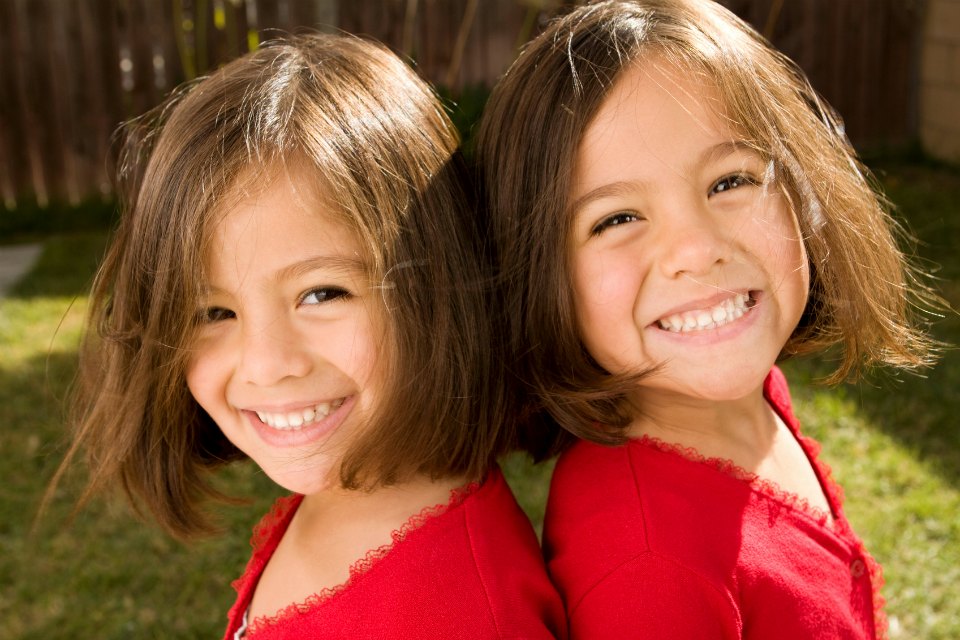 twin girls