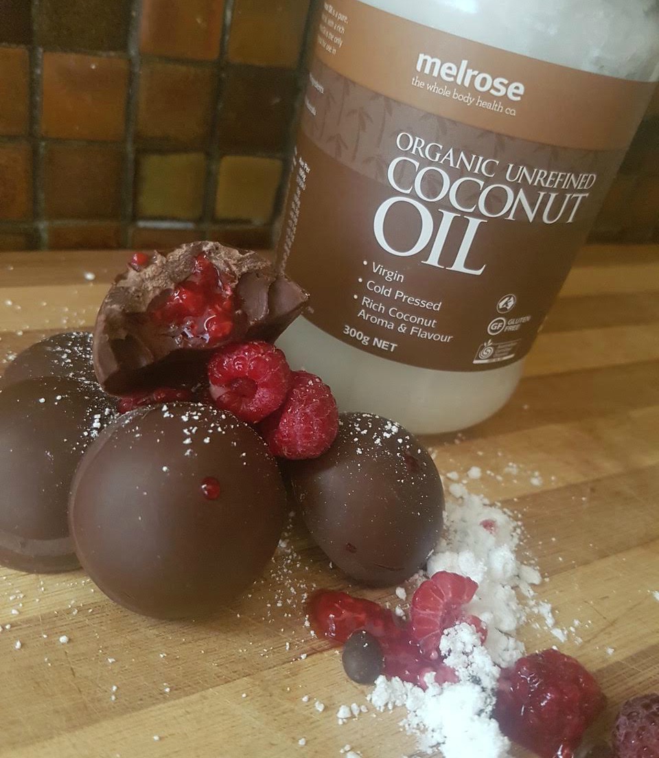 Choc Raspberry Bites