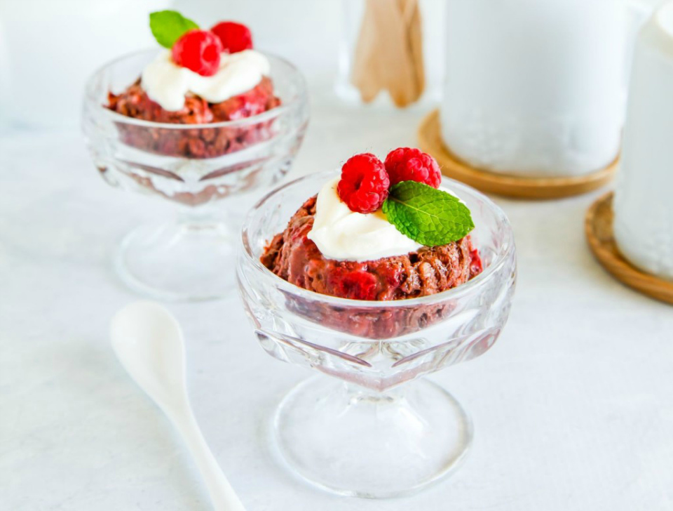 Chocolate Crackle Breakfast Pudding